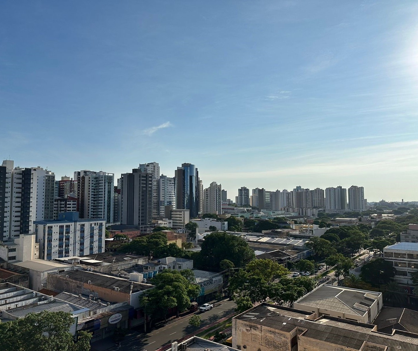 Máxima pode chegar aos 36º C em Maringá nesta segunda-feira (23)