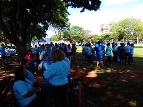 Carreata marca início da semana do autismo em Maringá