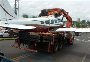 Aeronáutica confirma que avião encontrado no aeroporto de Paranavaí é o que foi  interceptado pela  Força Aérea Brasileira no fim de semana