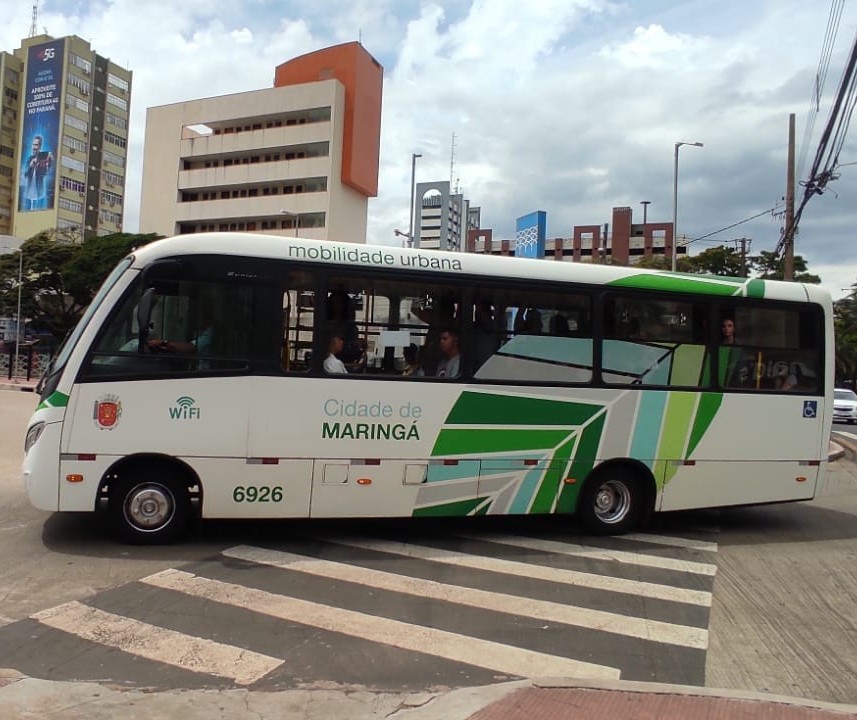 Transporte coletivo é gratuito neste domingo em Maringá
