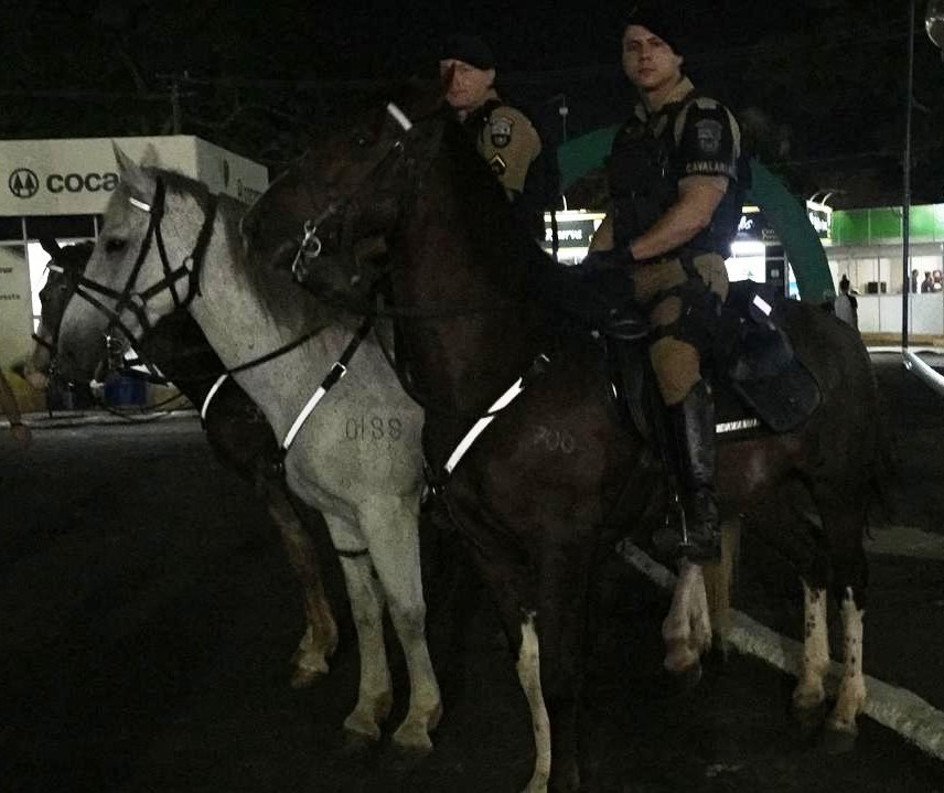 Segurança na Expoingá não interfere no policiamento da cidade