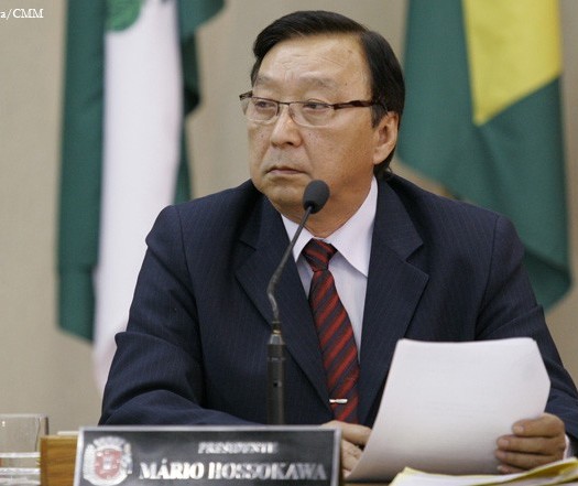 Mário Hossokawa é reeleito presidente da Câmara