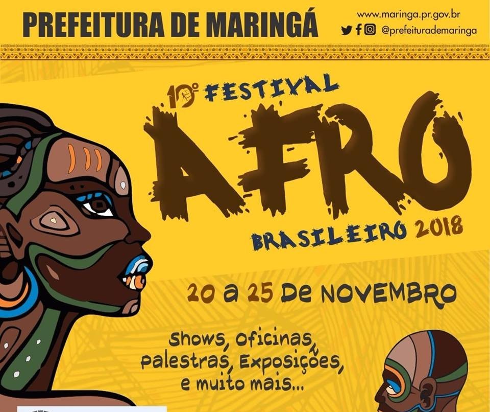 Festival Afro-Brasileiro terá mais de 30 atividades este ano