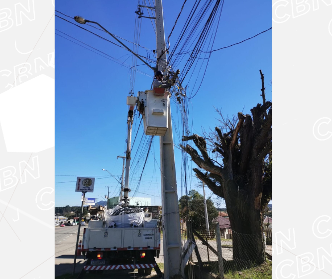 Copel inicia retirada de fios soltos em Maringá, por determinação do Procon
