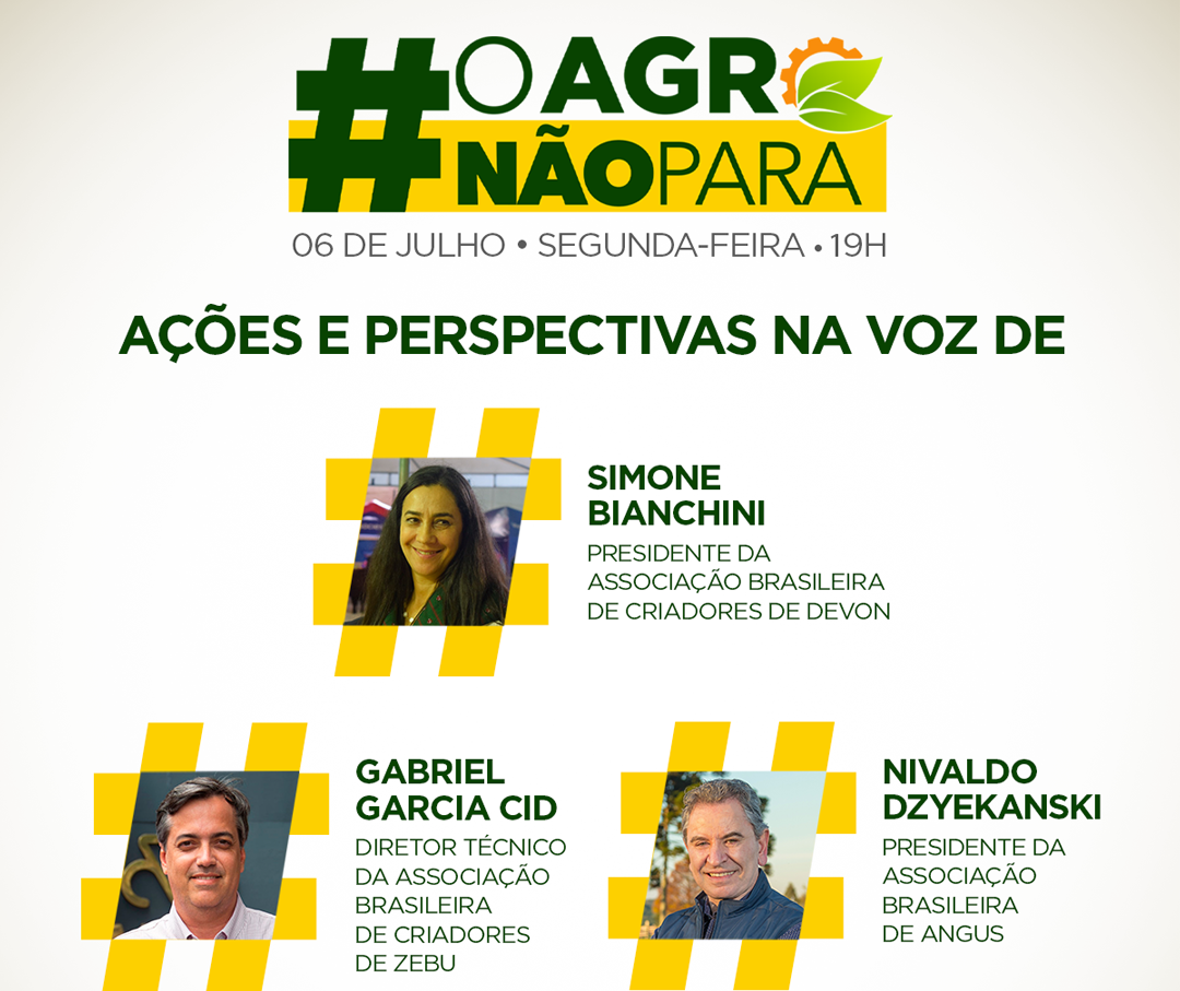 #OAGRONÃOPARA debate ações e perspectivas do setor pecuário