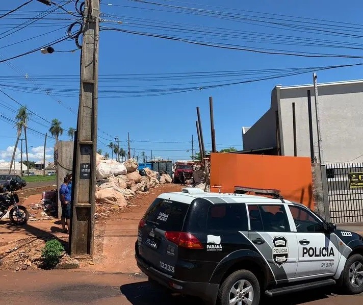 Polícia Civil realiza operação em ferros-velhos de Maringá nesta sexta