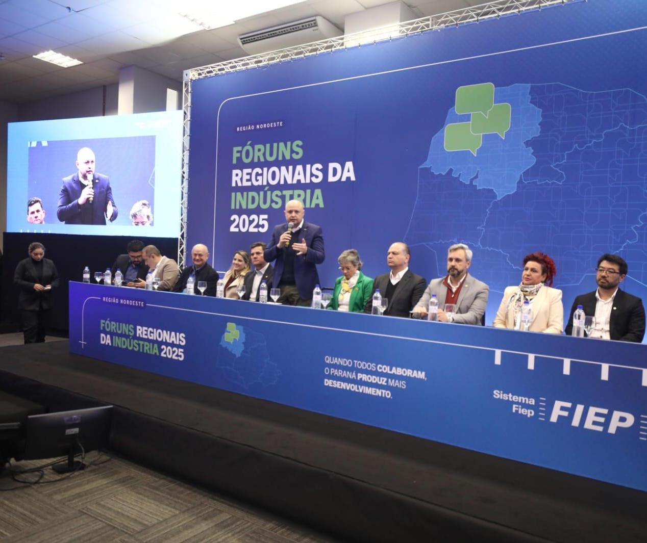 Em Maringá, Fórum Regional da Fiep debate política industrial