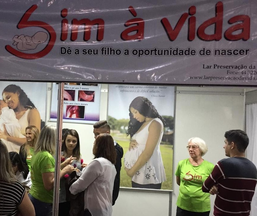 Projeto de valorização à vida desde a sua concepção está presente na Expoingá 