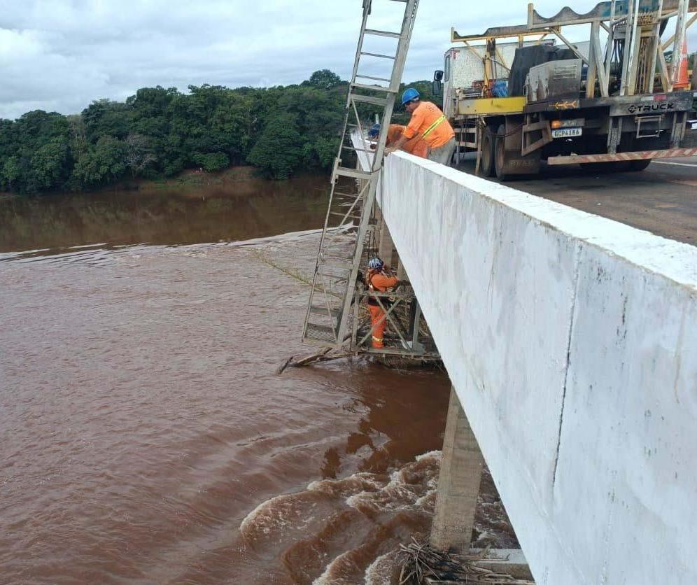 Reforma da ponte sobre o Rio Ivaí na PR-317 deve ser concluída em setembro