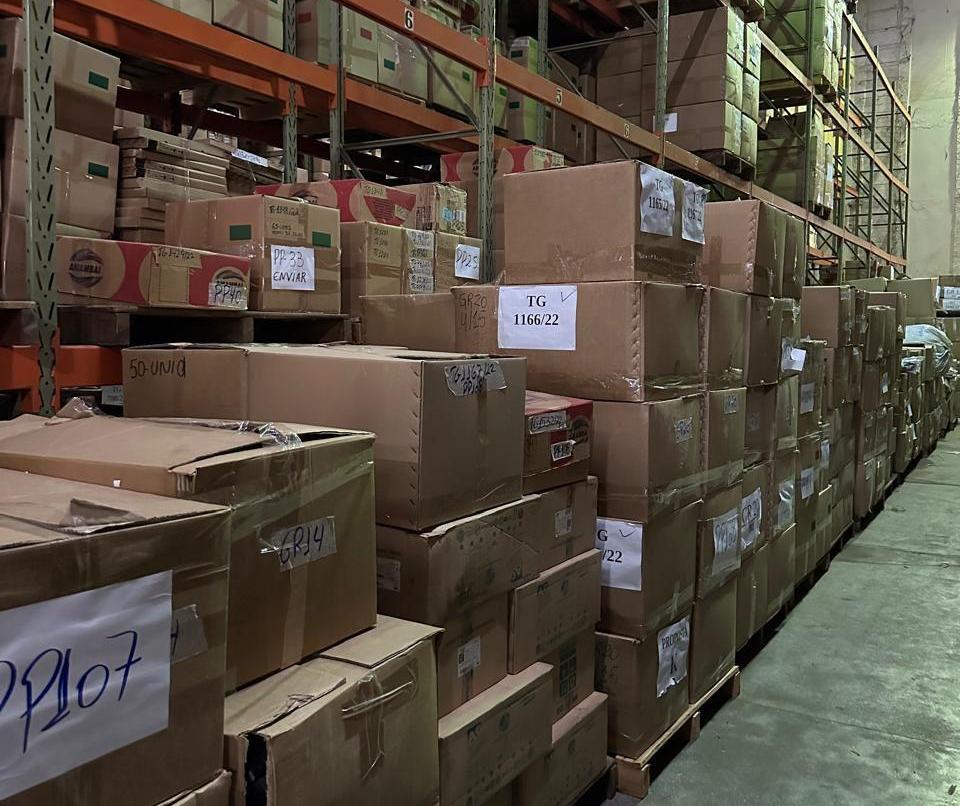 Apaes da região noroeste recebem R$ 2,8 mi em mercadorias apreendidas
