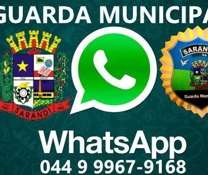 Denúncias podem ser feitas pelo WhatsApp da Guarda Municipal