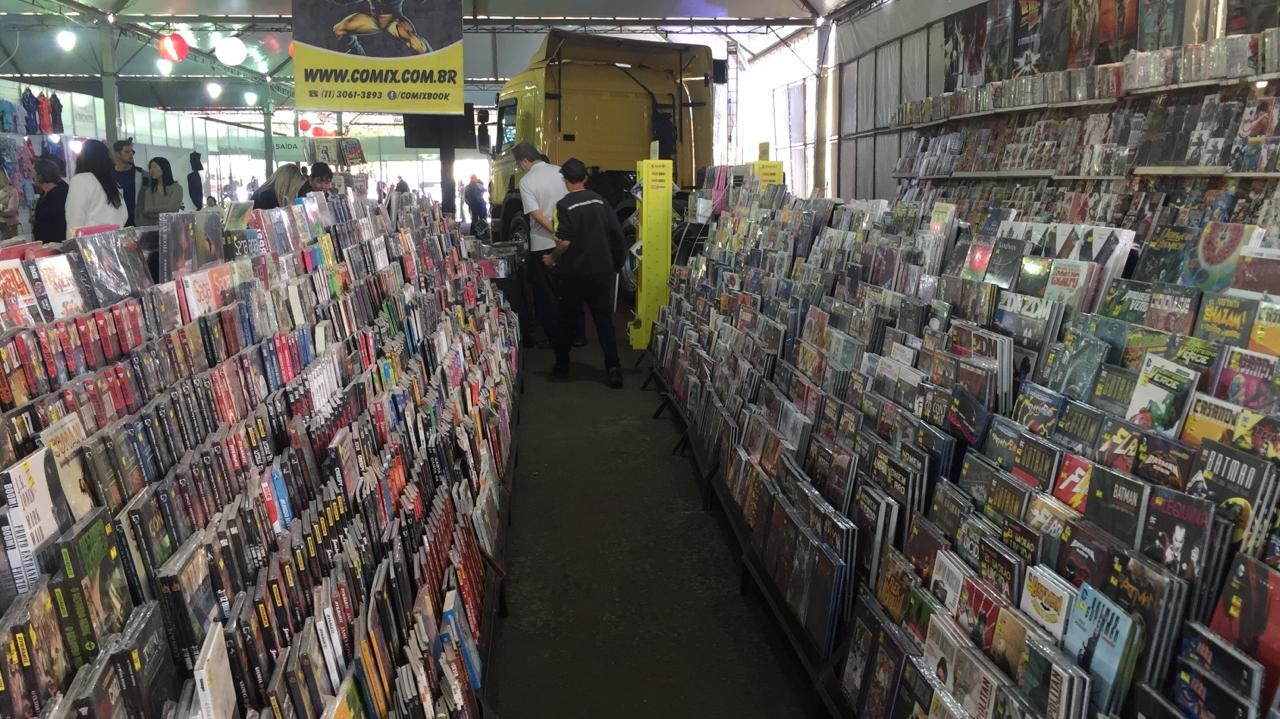 Maior loja de quadrinhos e mangás do Brasil está no festival, é a Comix