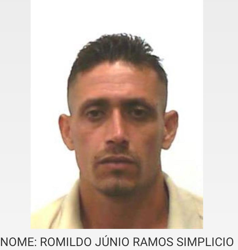 Romildo Junio Ramos Simplicio  preso em  02/03 - Tráfico de Drogas e Furto