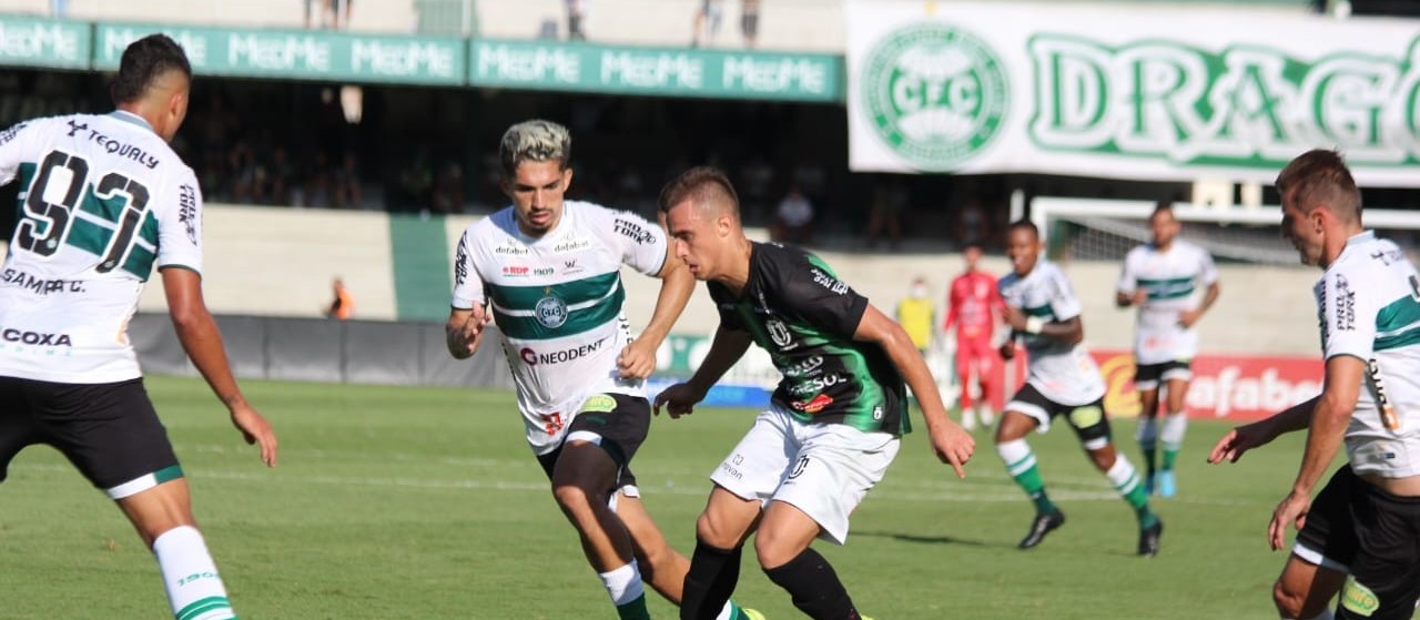 Maringá FC perde para o Coritiba e termina a primeira fase na 4ª posição do Paranaense