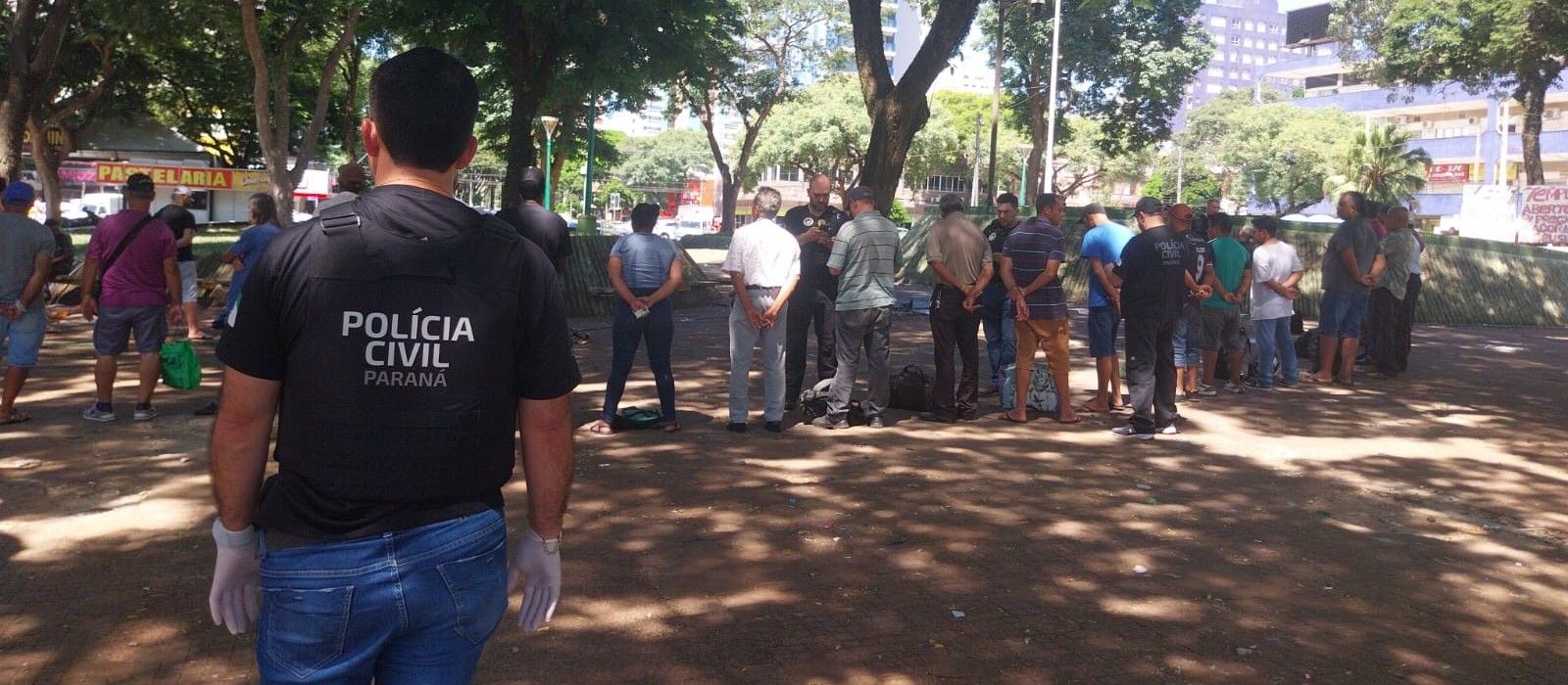 Operação integrada combate tráfico de drogas na Praça Raposo Tavares