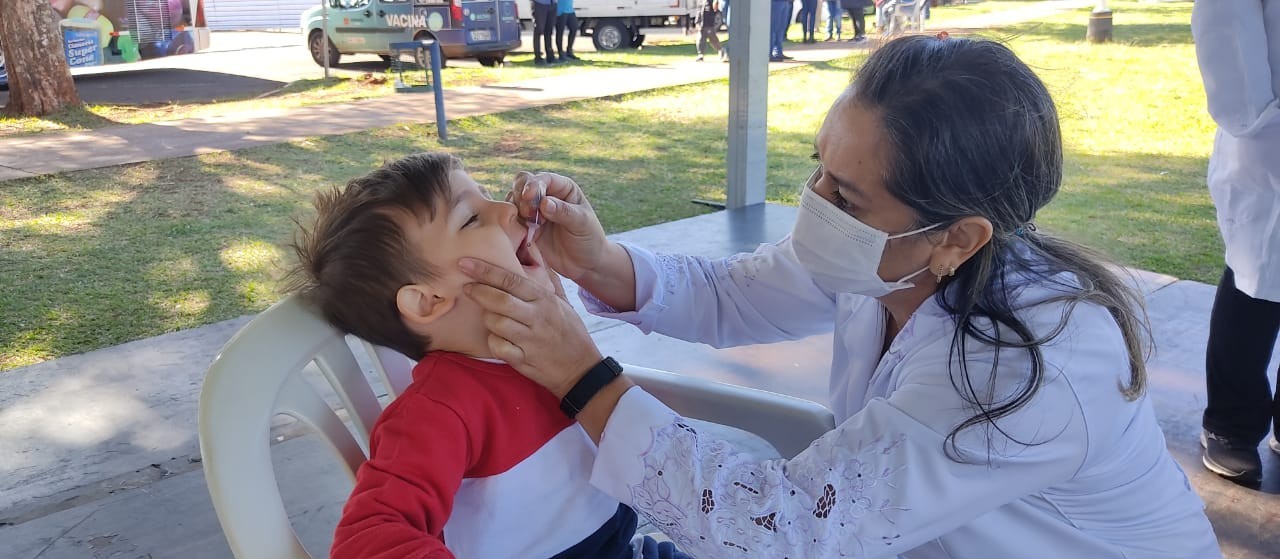 Sábado é dia de vacinação contra a poliomielite em Maringá