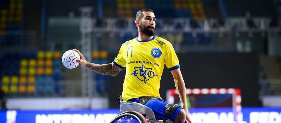 Paratleta maringaense é eleito jogador mais valioso no mundial de handebol