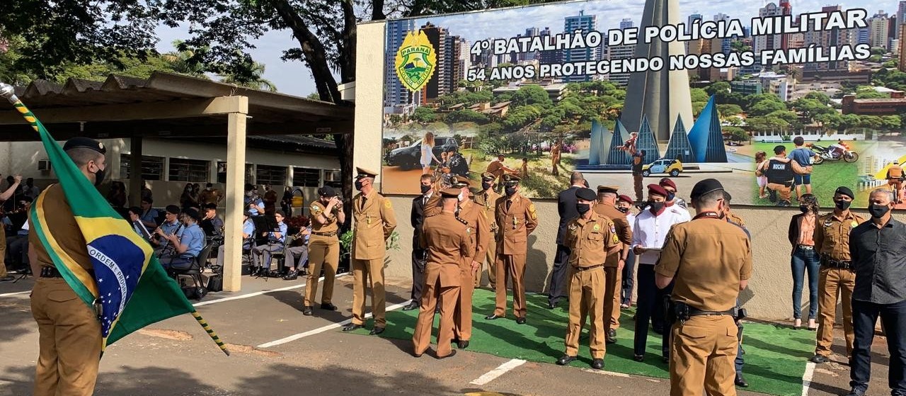 Polícia Militar do Paraná comemora 167 anos nesta terça-feira, 10 de agosto
