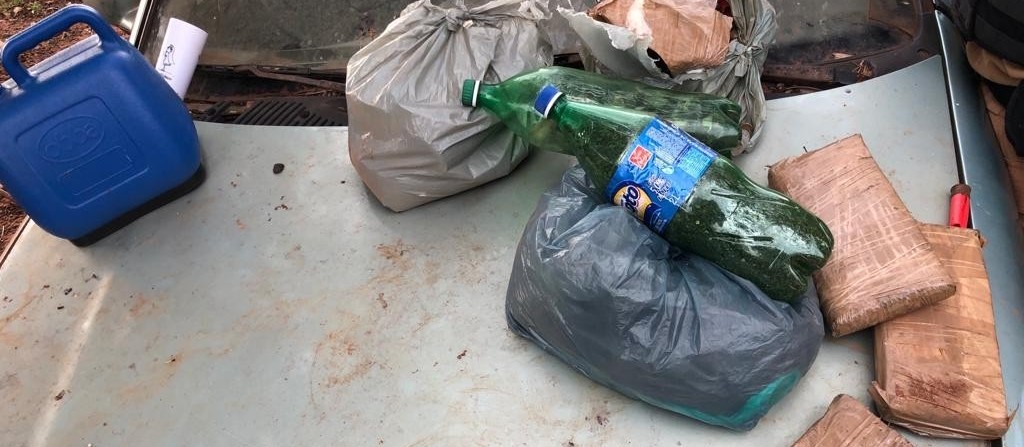 Denarc de Maringá apreende 8 quilos de maconha em sítio