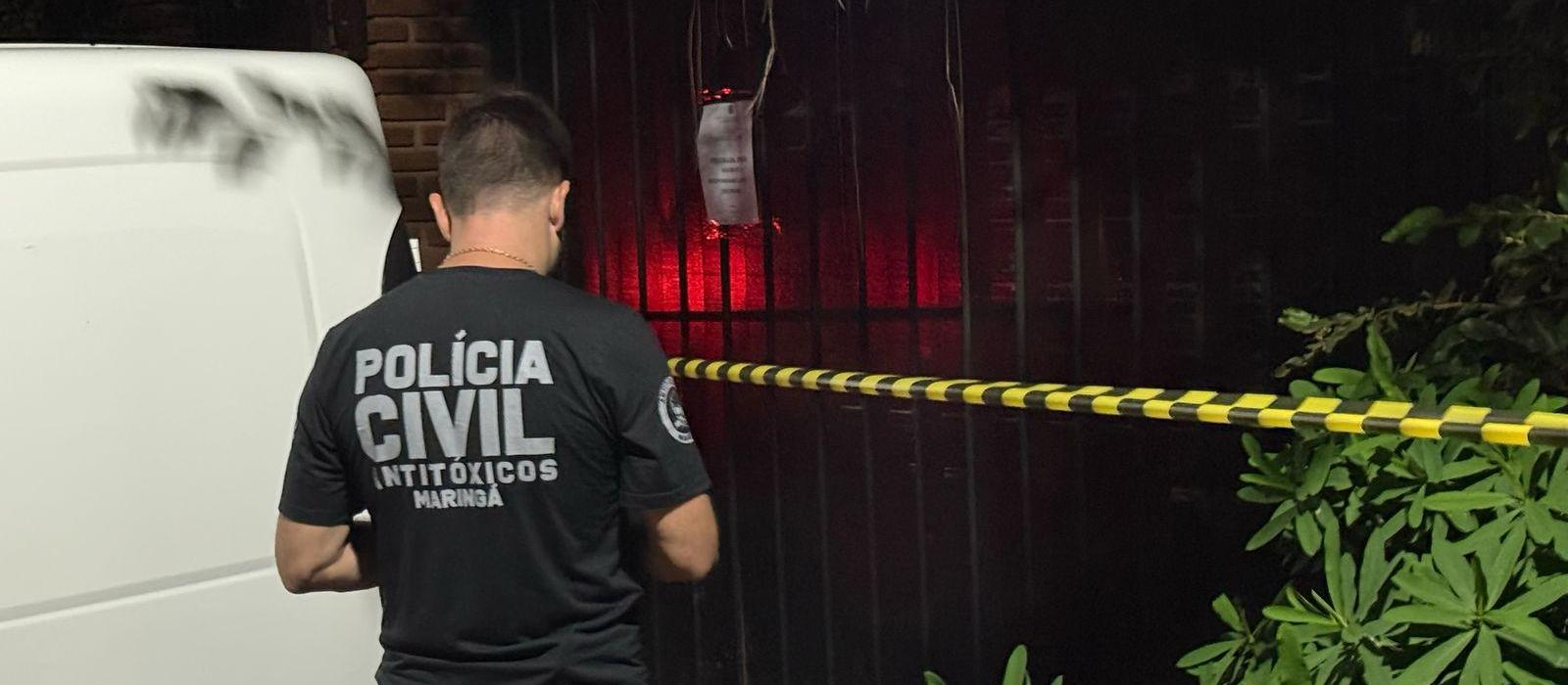 Polícia descobre estufa de maconha em condomínio de chácaras