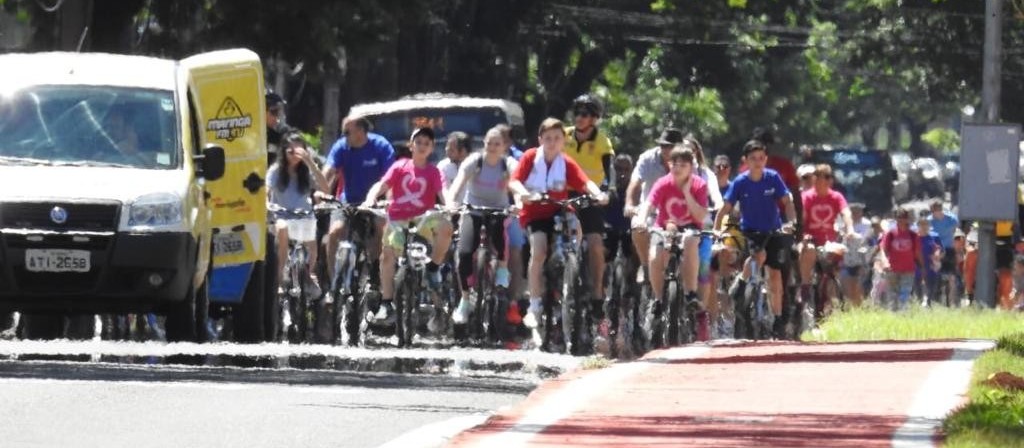 Pedalada contra poliomielite será no entorno do Parque do Ingá