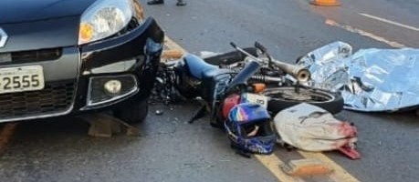 Motociclista morre em acidente no Contorno Sul em Maringá