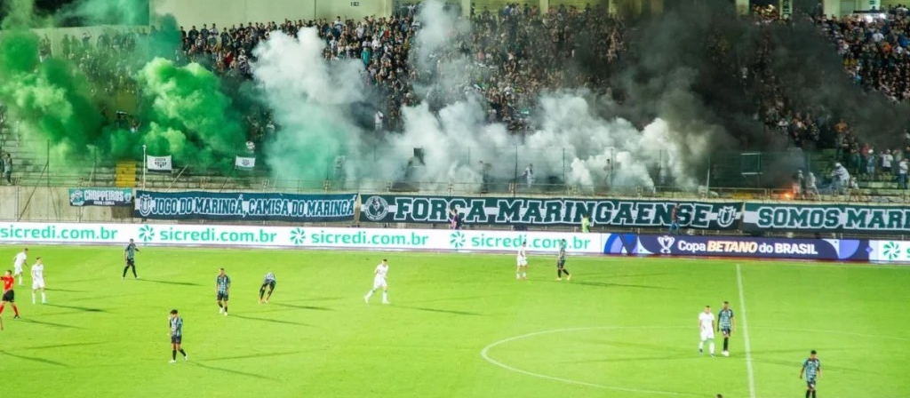 Torcida do Maringá quer barrar torcedor com camisa de outro time