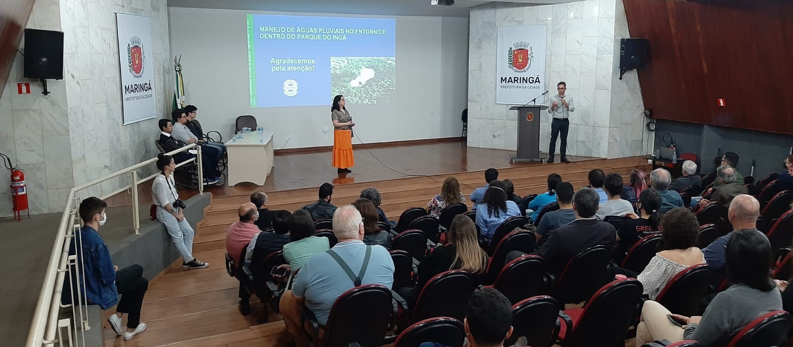 Poços artesianos não são os únicos responsáveis pela baixa vazão do lago do Parque do Ingá