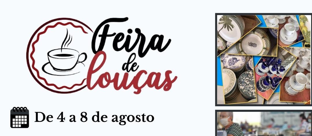 Lions Club e projeto Família Sopão realizam Feira de Louças
