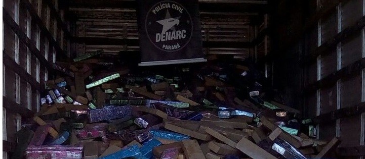 Denarc de Maringá apreende ao menos quatro toneladas de maconha