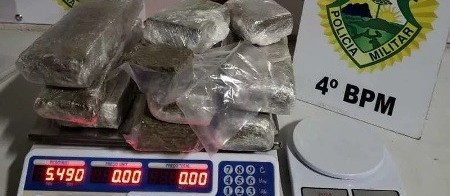 Jovens são presos com drogas e dinheiro em Maringá