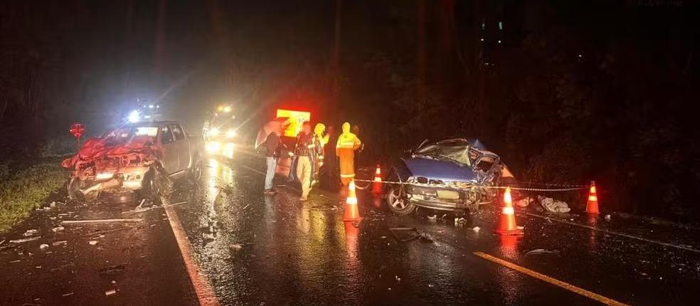 Quatro pessoas morrem em acidente na BR-373, em Guamiranga