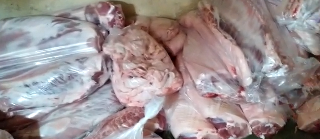 PC descobre centro clandestino de distribuição de carne de porco em Maringá
