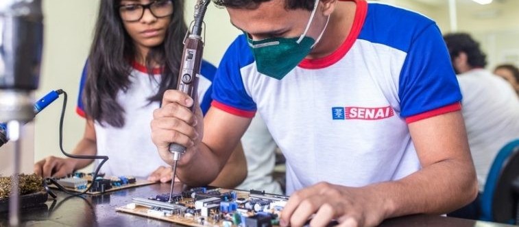 Senai tem 7 mil vagas em cursos técnicos para o primeiro trimestre de 2021