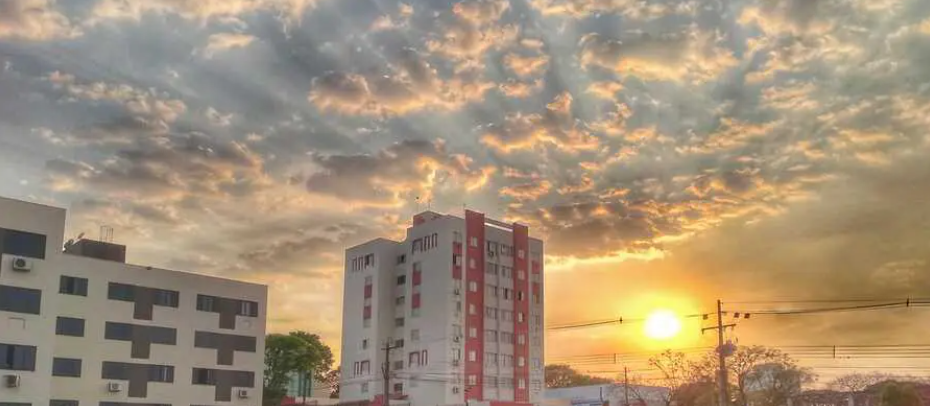 Maringá tem calor de até 34°C antes da chegada de nova frente fria