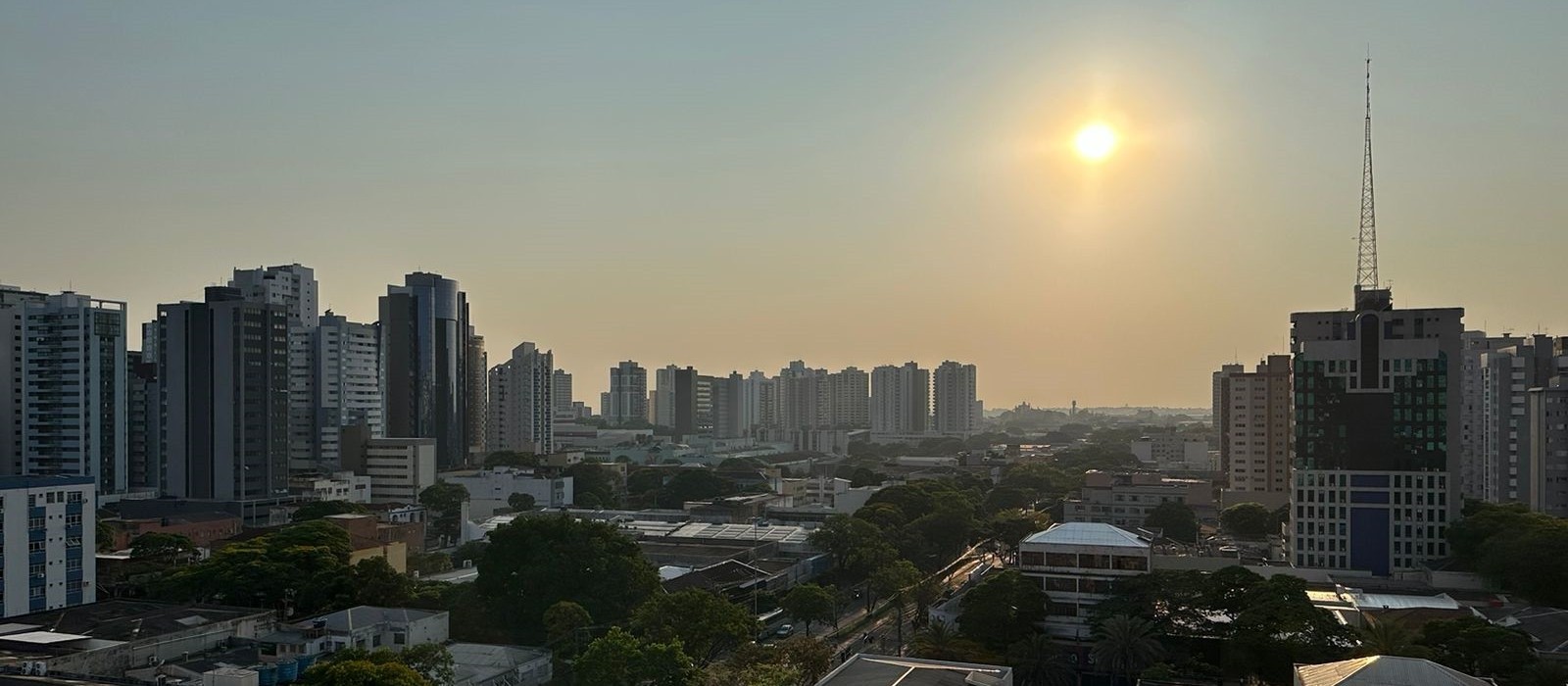 Máxima segue acima dos 30º C em Maringá nesta quarta-feira (27); veja previsão