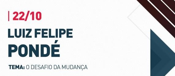 Luiz Felipe Pondé faz palestra em Maringá no próximo dia 22