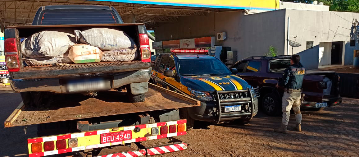 Polícia apreende duas camionetes com mais de 1 tonelada de agrotóxicos