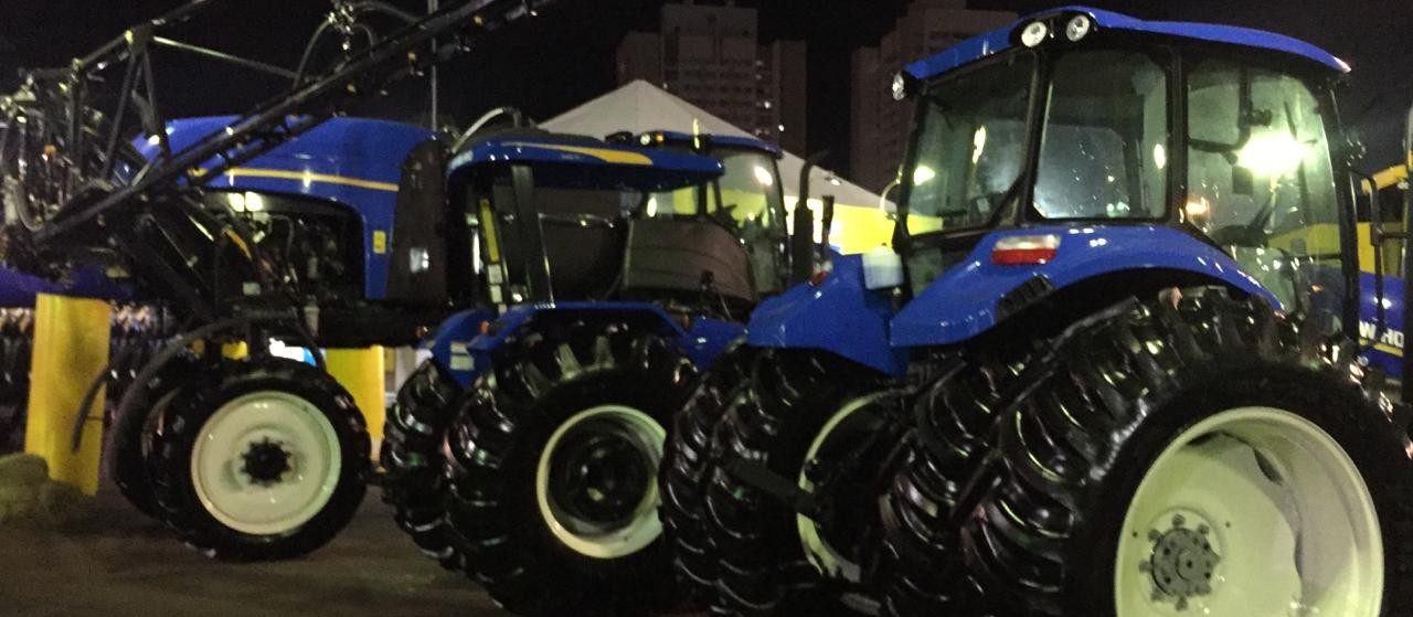 Máquinas e implementos agrícolas se destacam na Expoingá