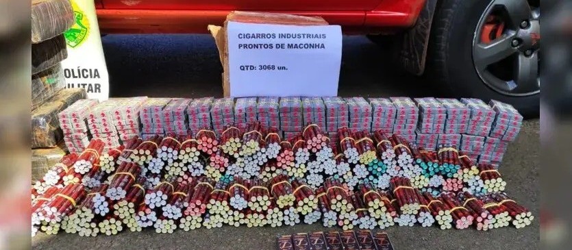 Polícia faz apreensão inédita de cigarro de maconha industrializado