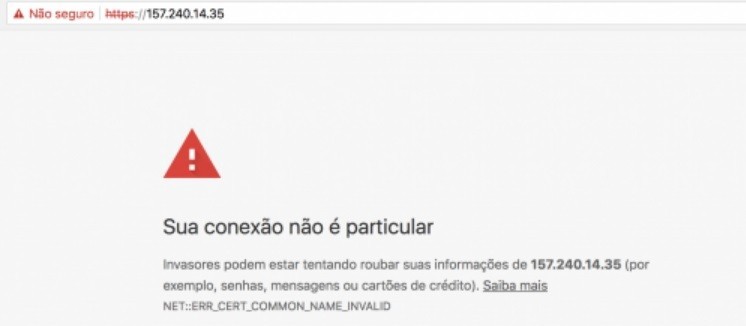 Google pune com aba de redirecionamento sites ‘não-seguros’