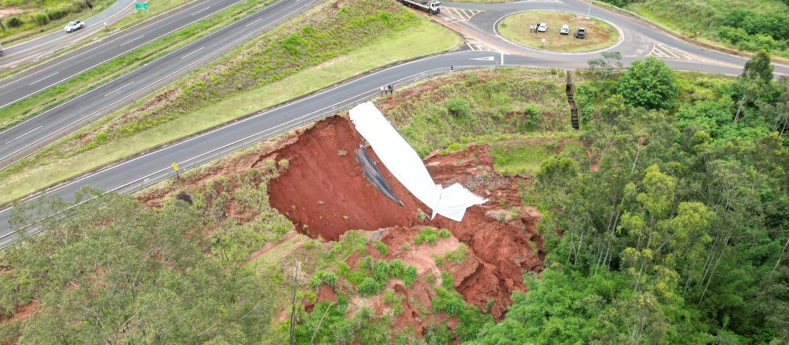 BR-376 tem interdição parcial na alça de acesso a Atalaia