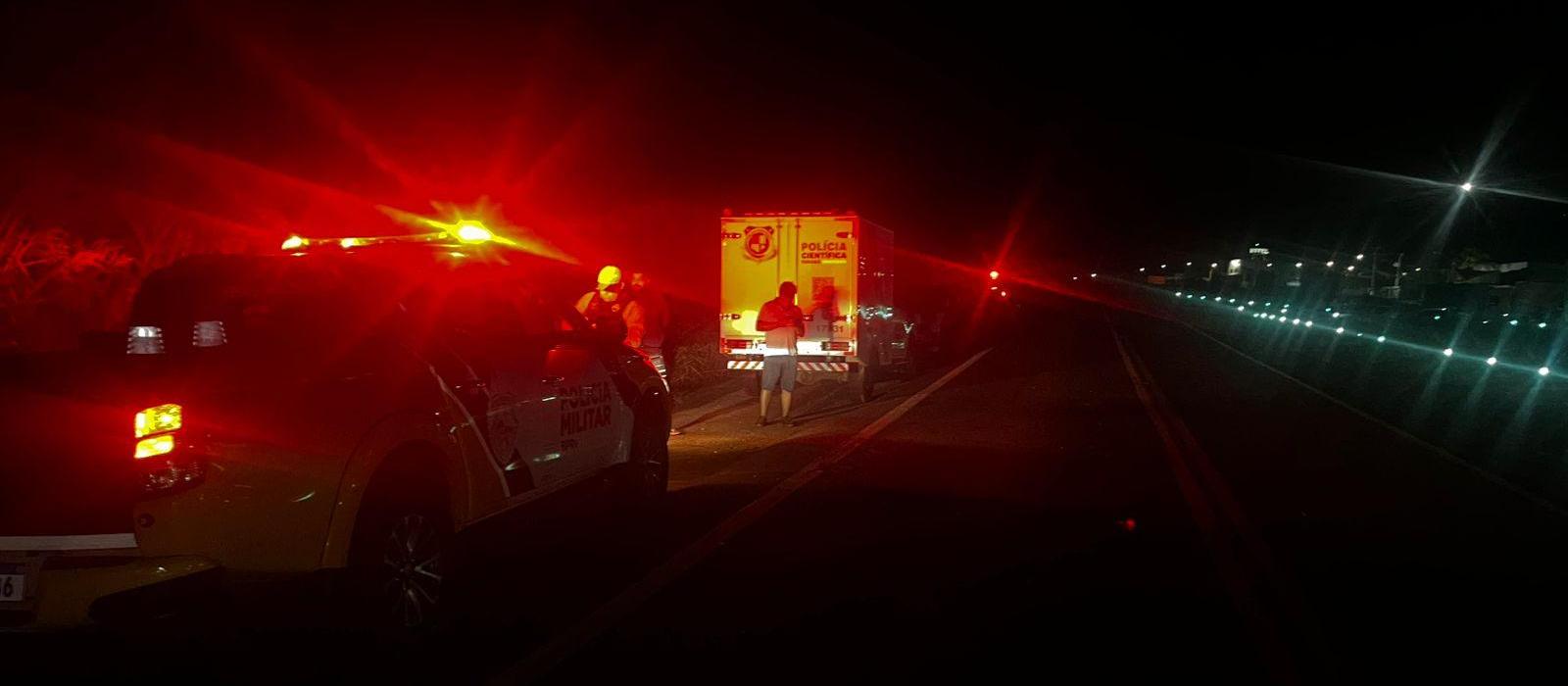 Idoso morre atropelado na PR-323, em Tapejara