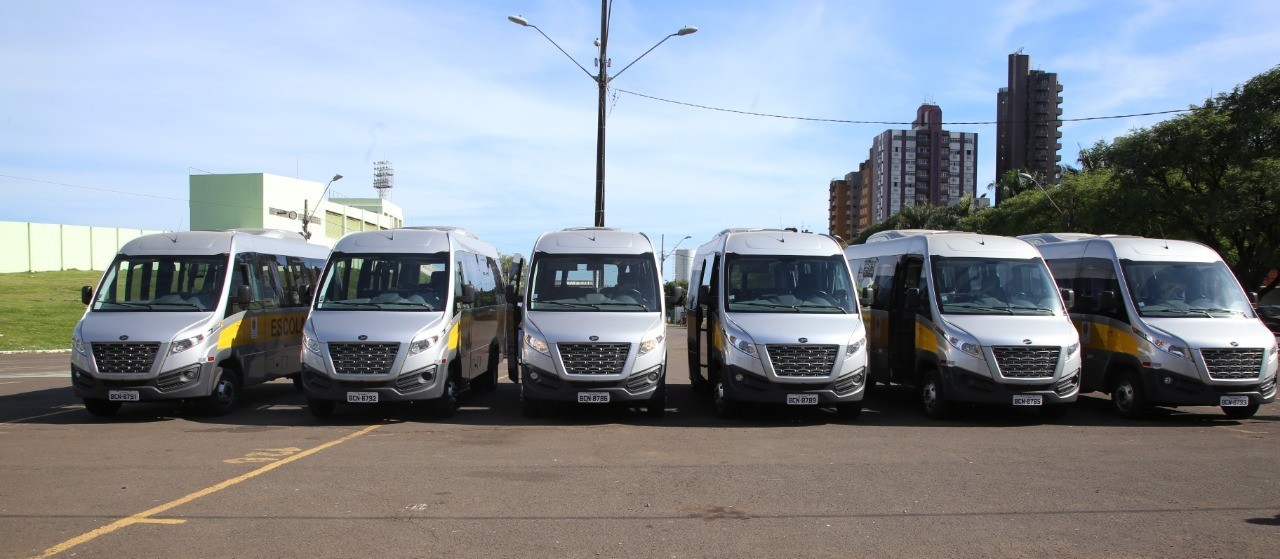 Secretaria de Educação renova frota do transporte escolar