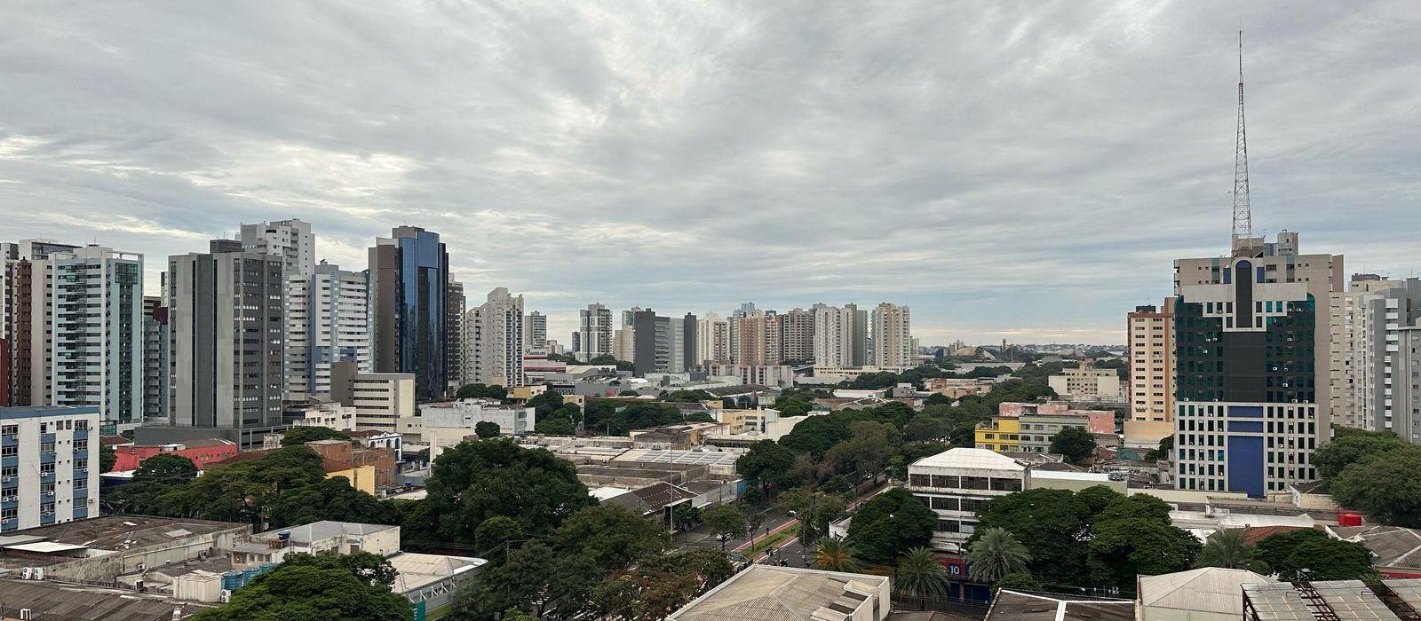 Simepar prevê chuva nesta quinta-feira (24) em Maringá; máxima atinge 22º C