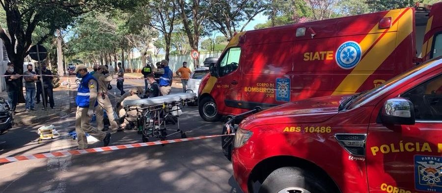 Motociclista de 36 anos morre após colidir contra carro em Maringá 