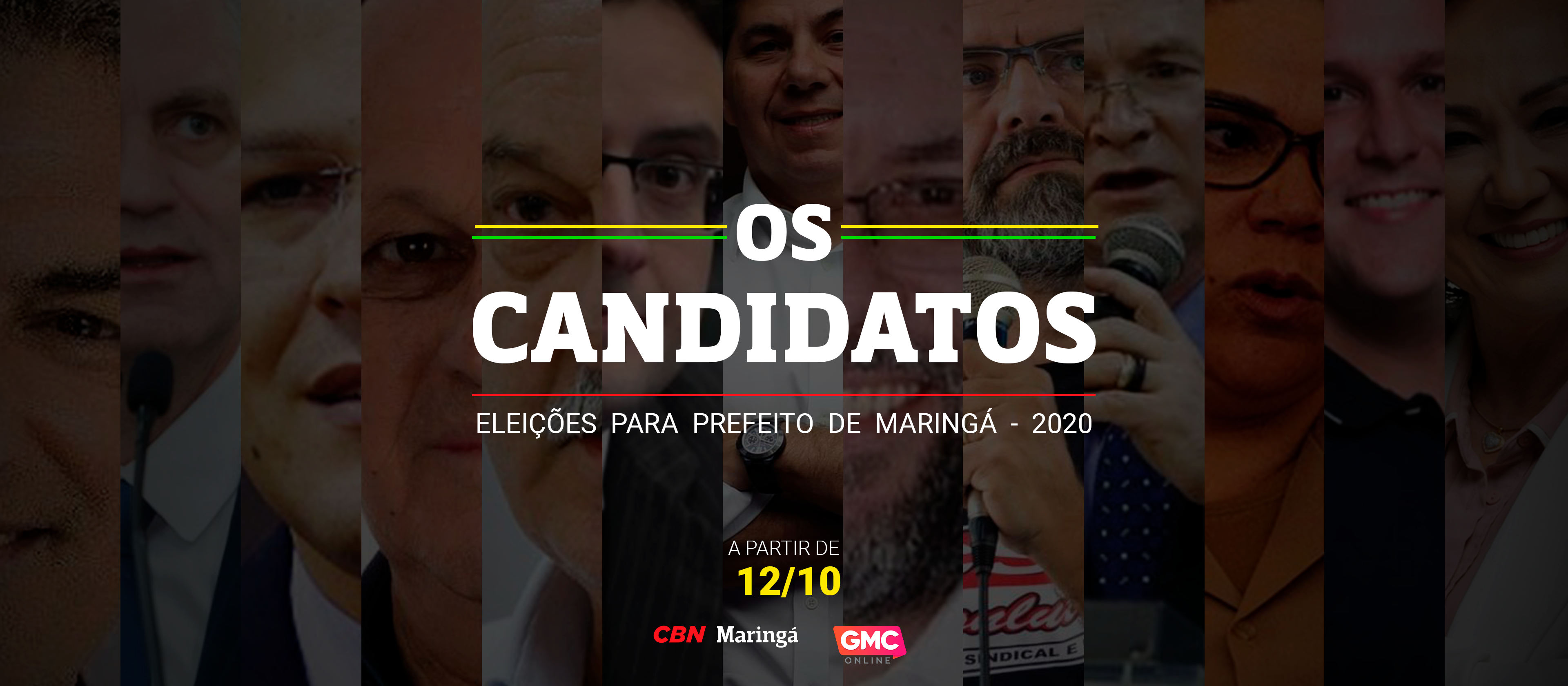 CBN e GMC Online vão lançar websérie sobre os candidatos a prefeito