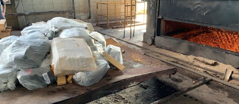 Polícia Federal incinera quase 3 toneladas de drogas em Maringá