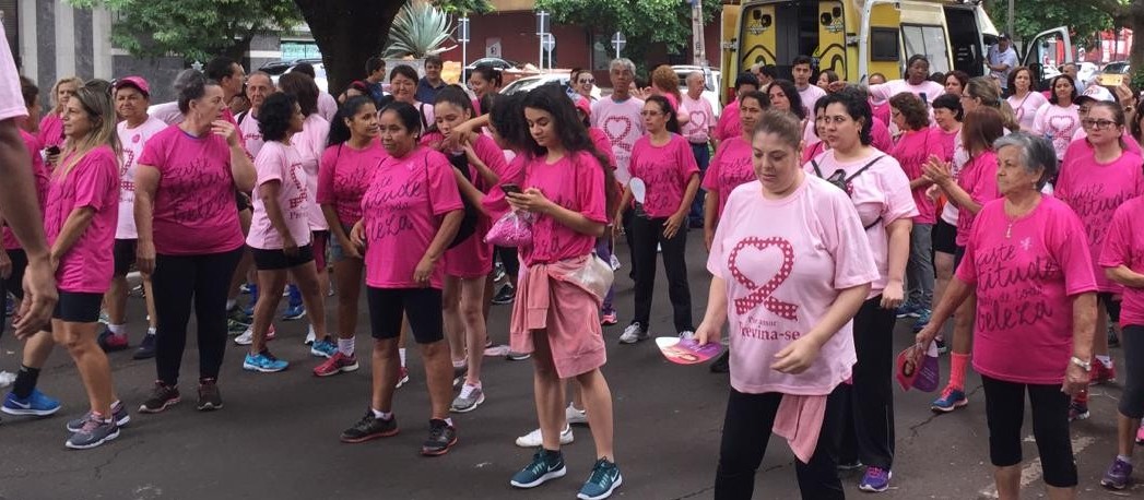 Caminhada para lembrar prevenção