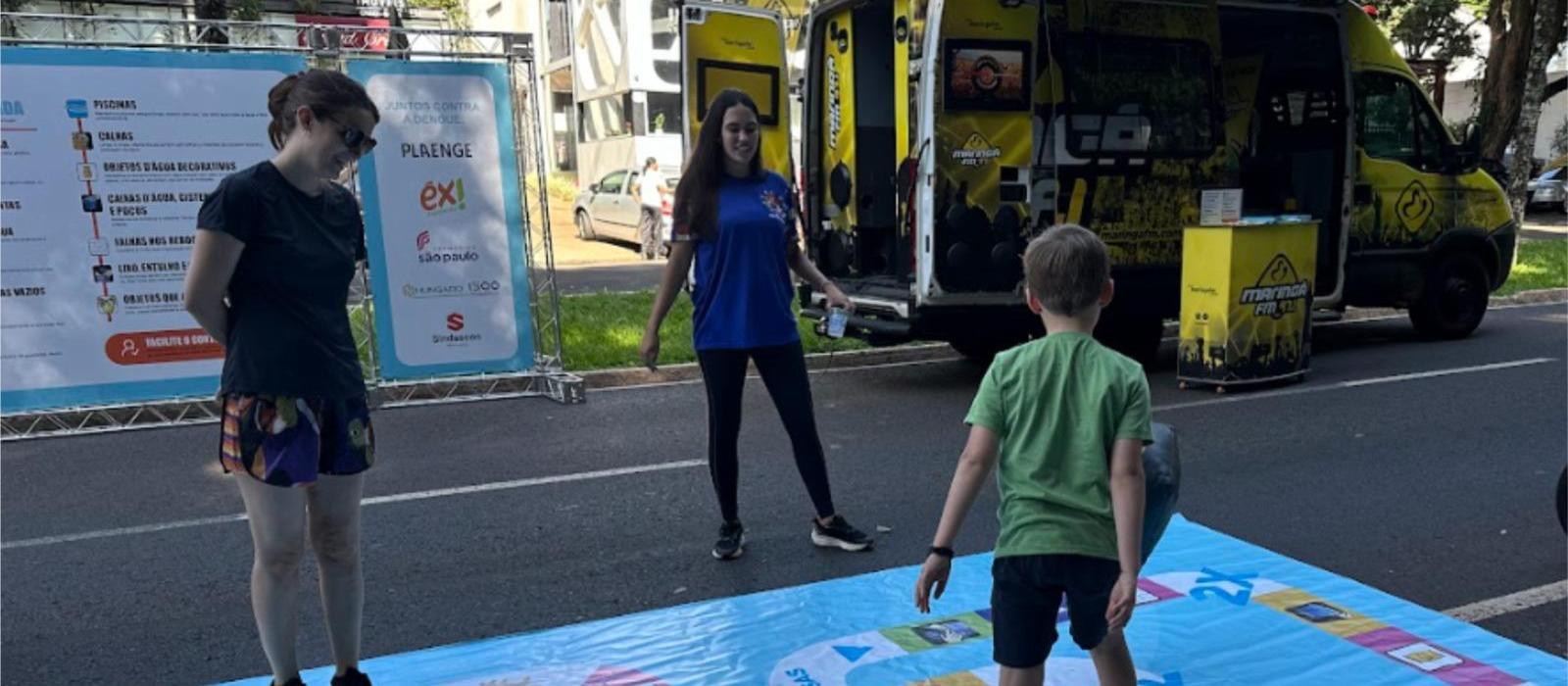 “Desafio Contra a Dengue” promove conscientização com atividades educativas em Maringá